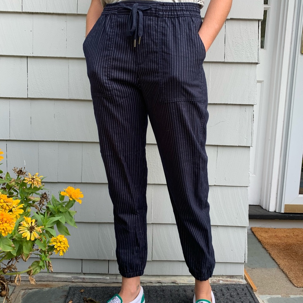 GAP striped cotton pants